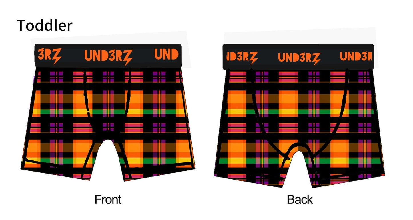Plaid-O-Ween Boardies (2T)