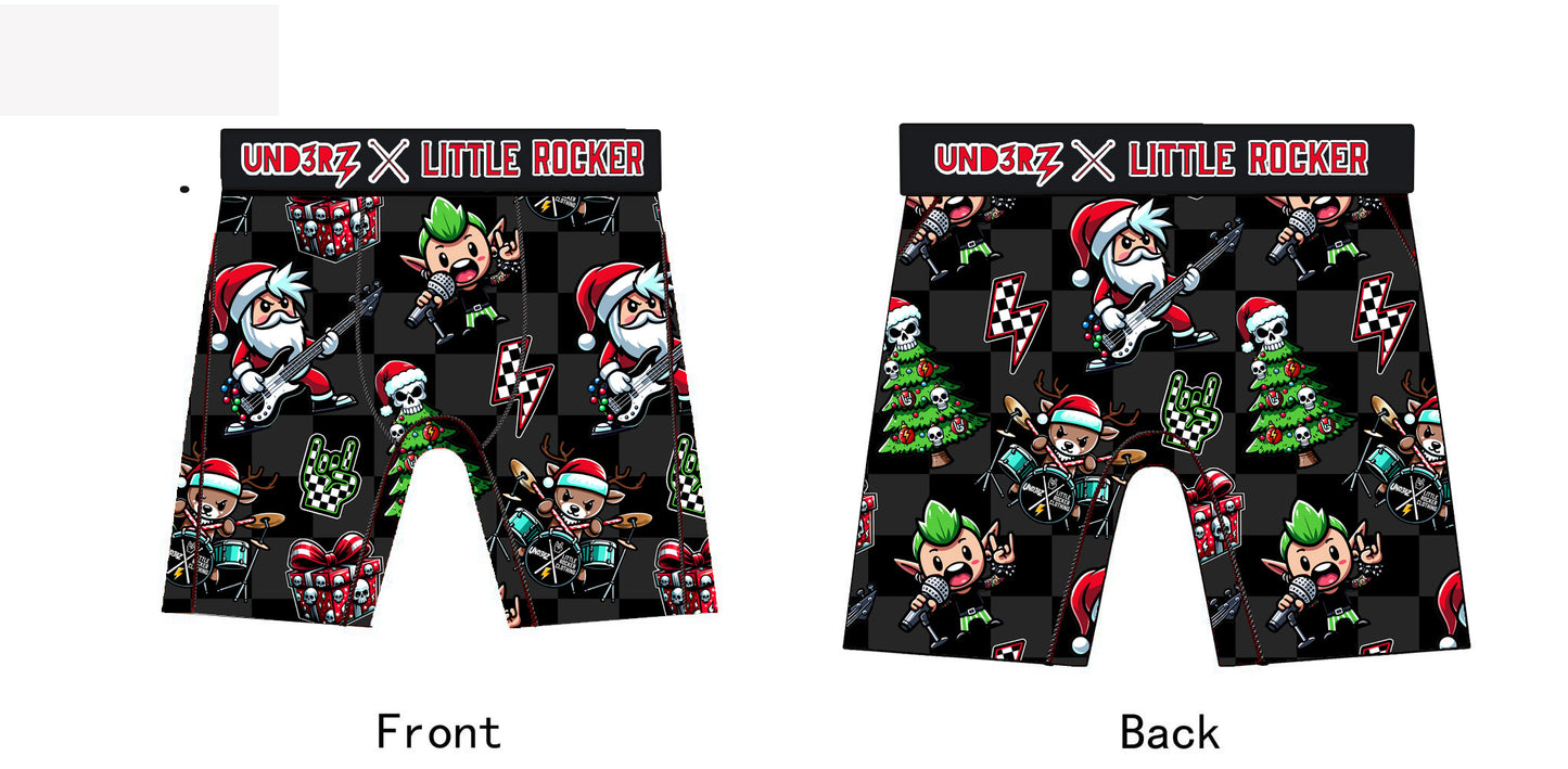 Rockin' Around X-mas Tree Boardies (2T 3T )