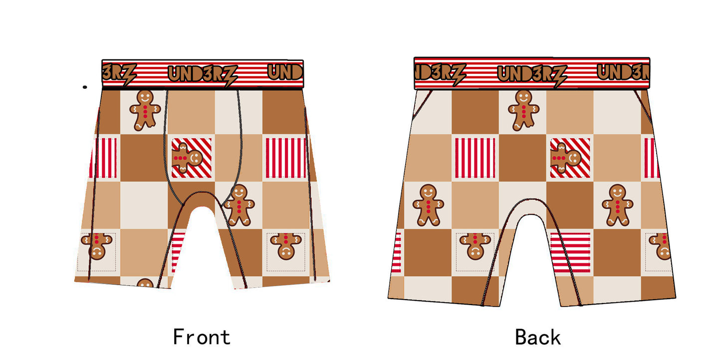 Gingerbread Boardies Adult (S M XXL)