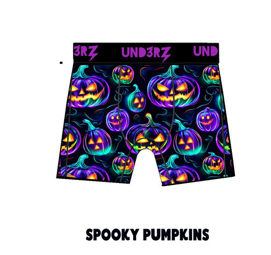 Spooky Pumpkins Shorties (Toddler-Youth)