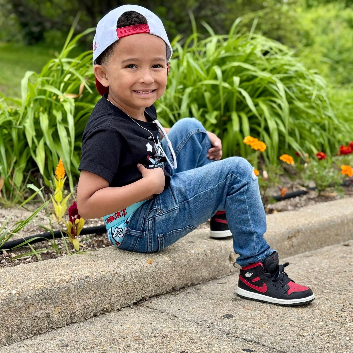 Red White & Boom Boardies (Toddler-Youth) 14/16 only